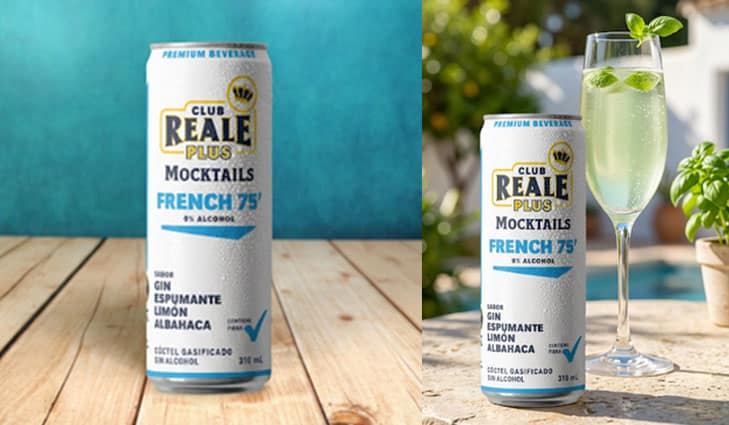 French 75 sin alcohol
