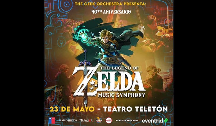 The Legend of Zelda Music Symphony llega a Santiago