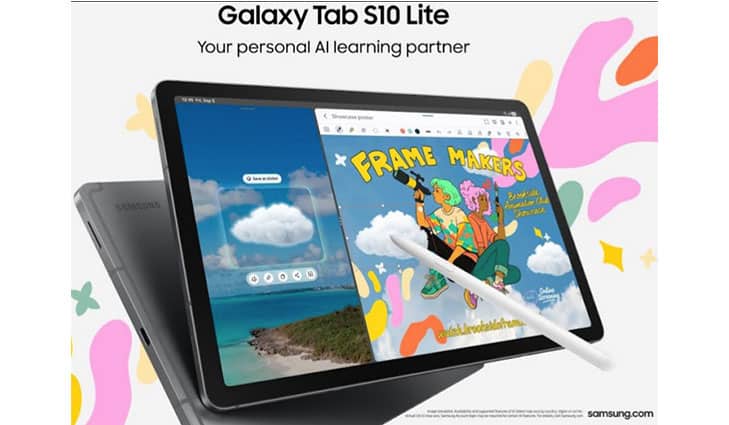 Samsung Galaxy Tab S10 Lite llega a Chile: