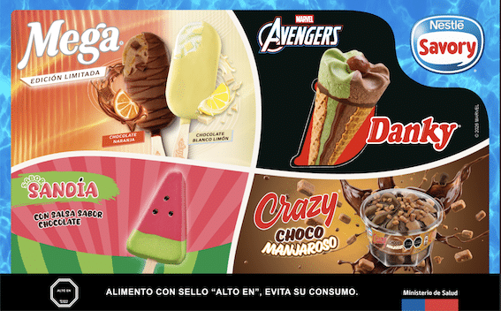 nuevos helados Savory Chile