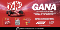 KitKat te lleva al Gran Premio de São Paulo 2026: participa por un viaje a la Fórmula 1