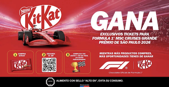 KitKat Fórmula 1 São Paulo concurso